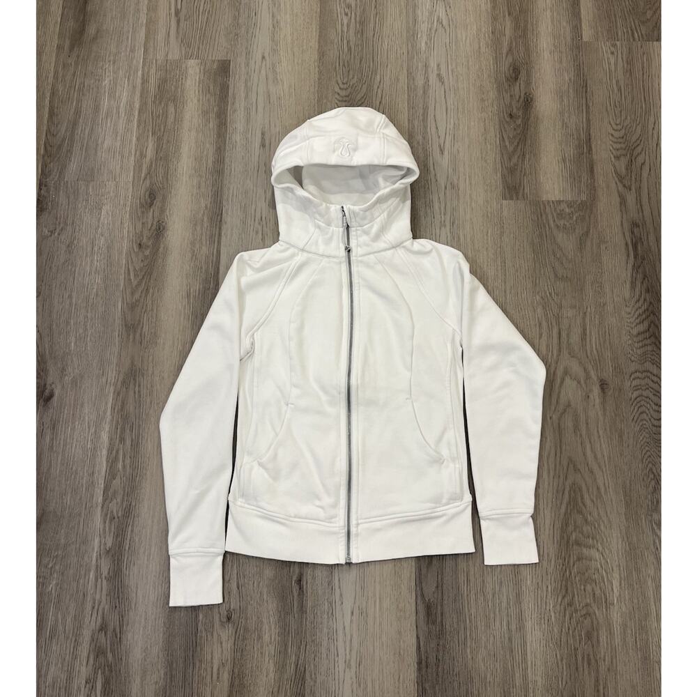 lululemon athletica White Full-Zip Hoodie